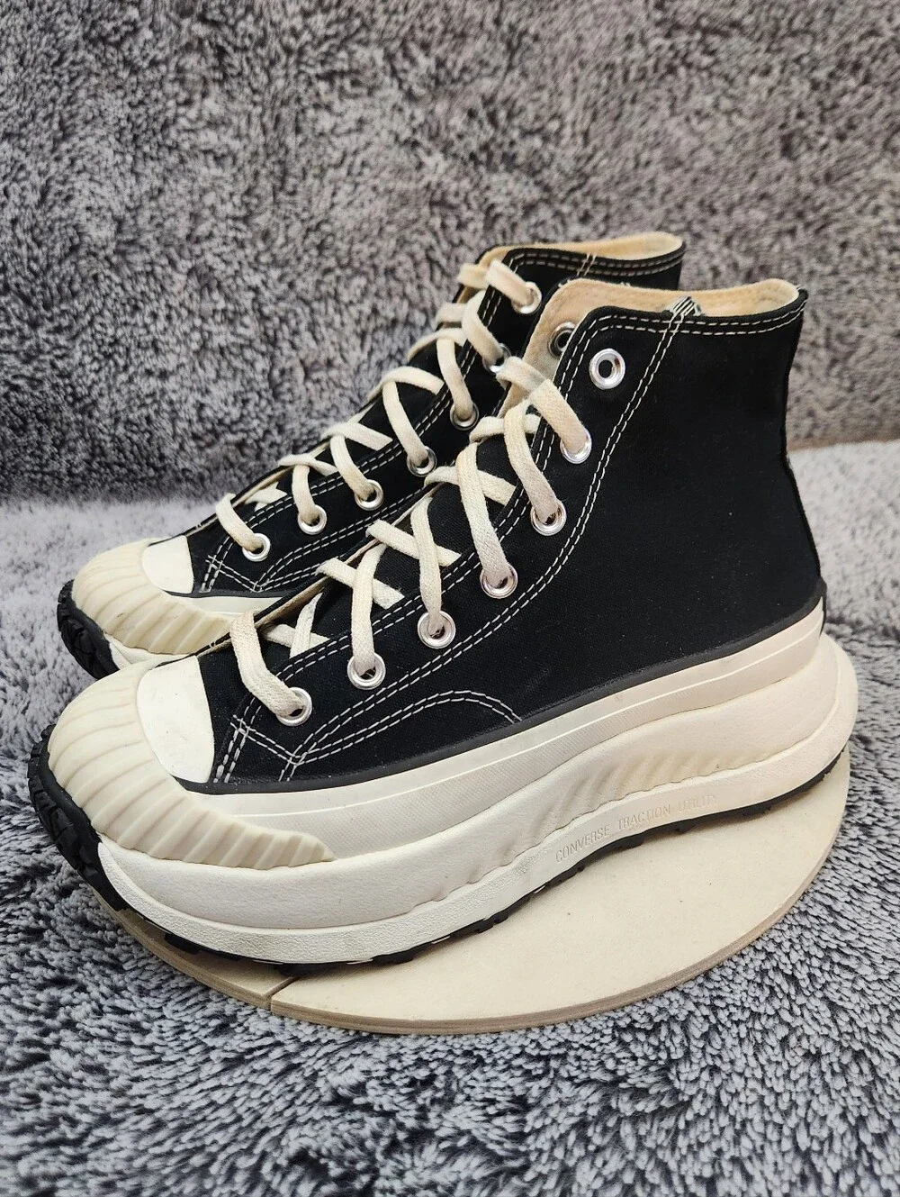 Converse Chuck 70 AT-CX High Black White Shoes Women's Size 7.5 - Picture 4 of 9